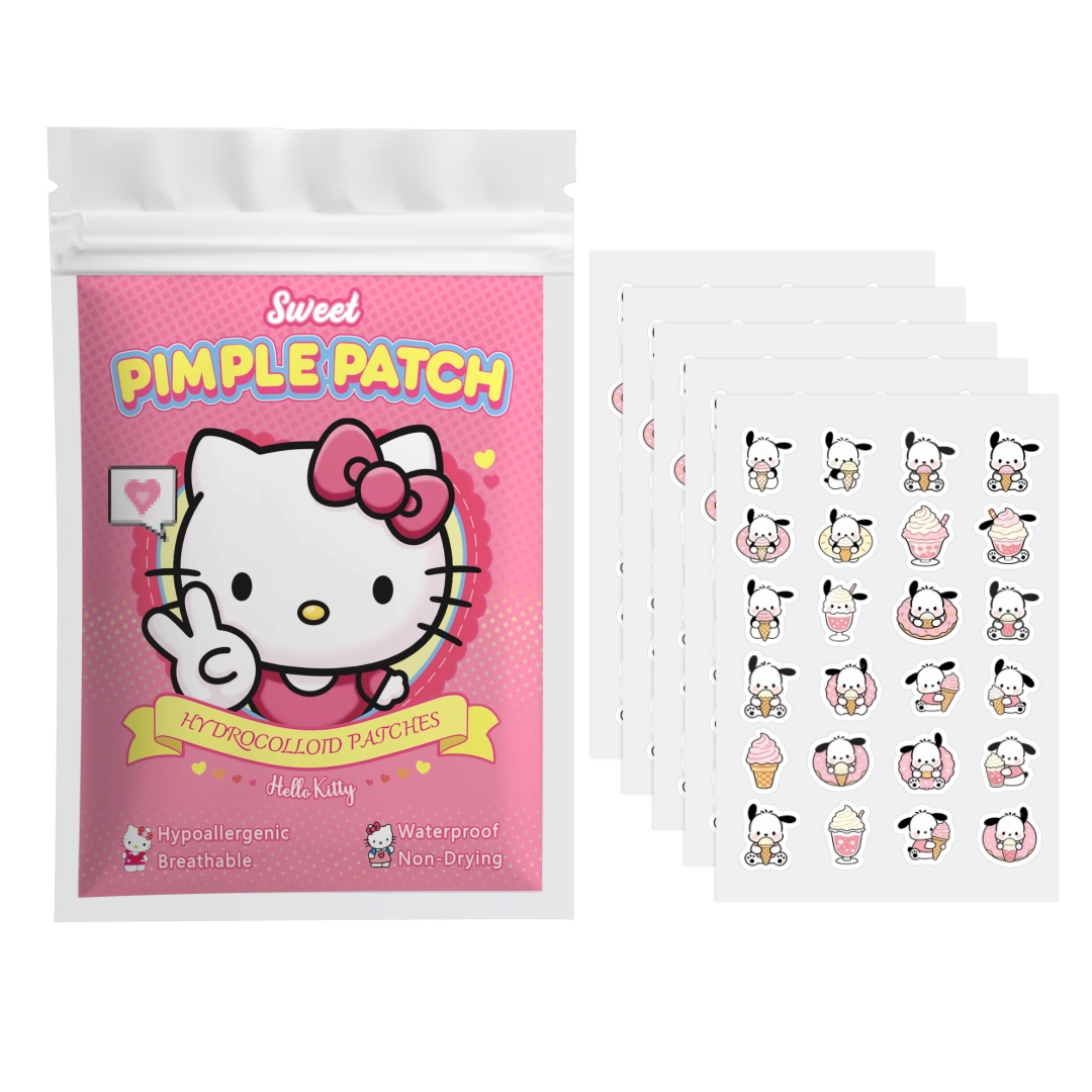 Hydrocolloid Acne Patch - 48/120PCS hello kitty Acne patches, facial