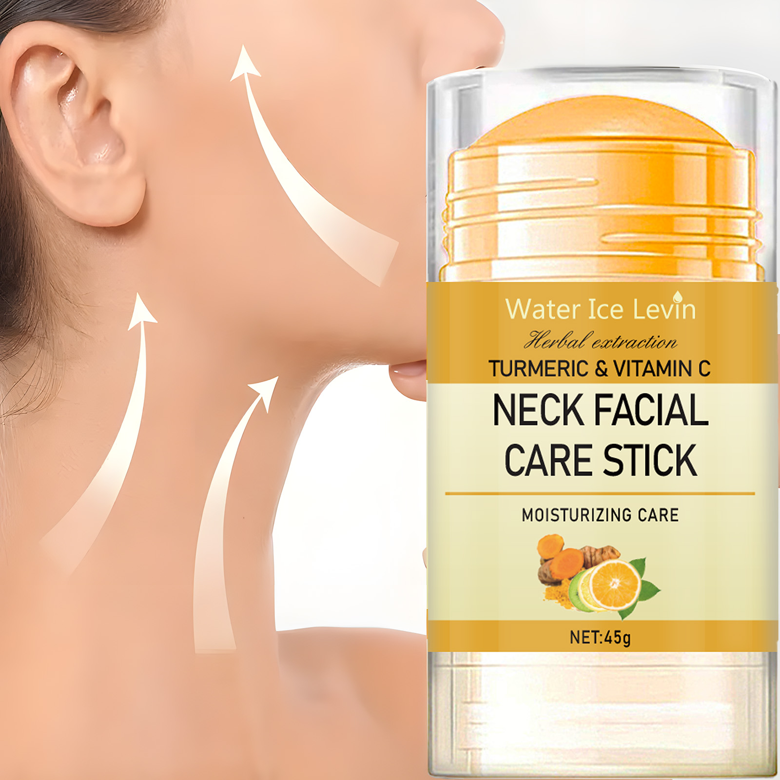 Peptide Neck Cream - Turmeric&Vitamin C Neck Facia Care Wrinkle