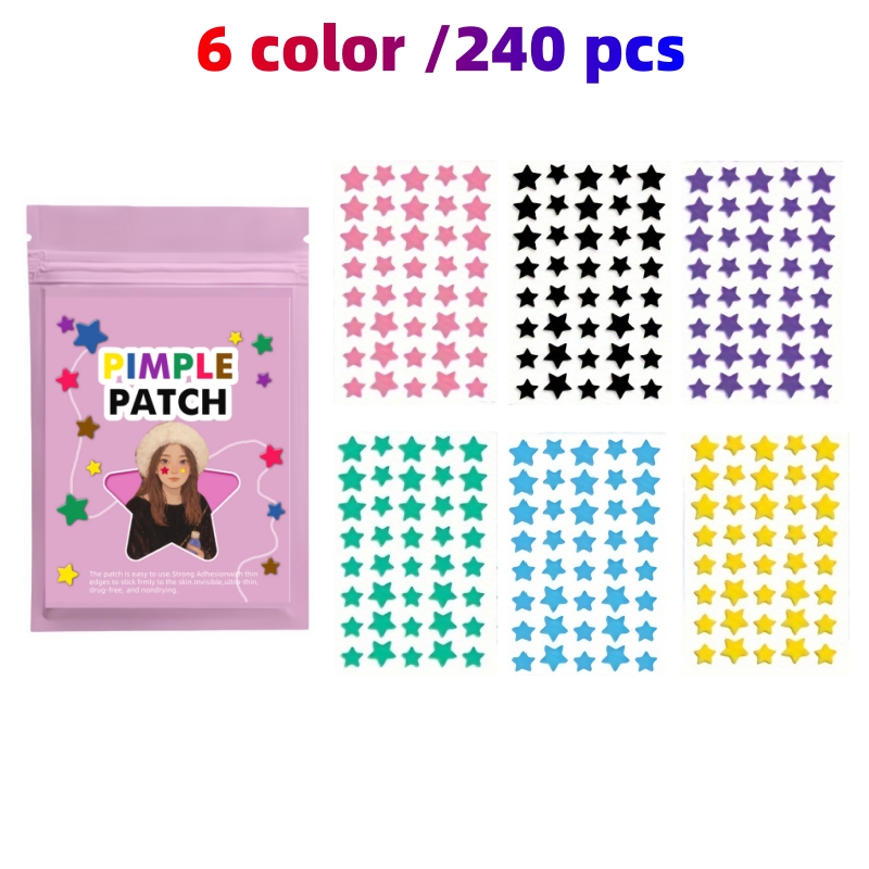 240/720PCS Family Pack Star Hy - огляд і ціна Hydrocolloid Acne Patch
