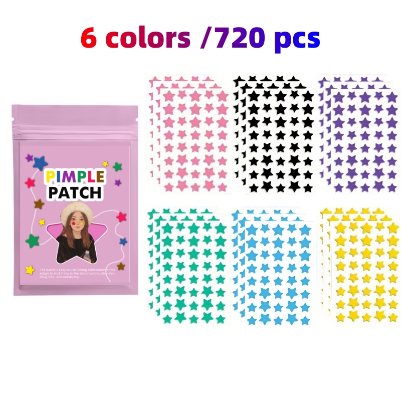 240/720PCS Family Pack Star Hy - огляд і ціна Hydrocolloid Acne Patch