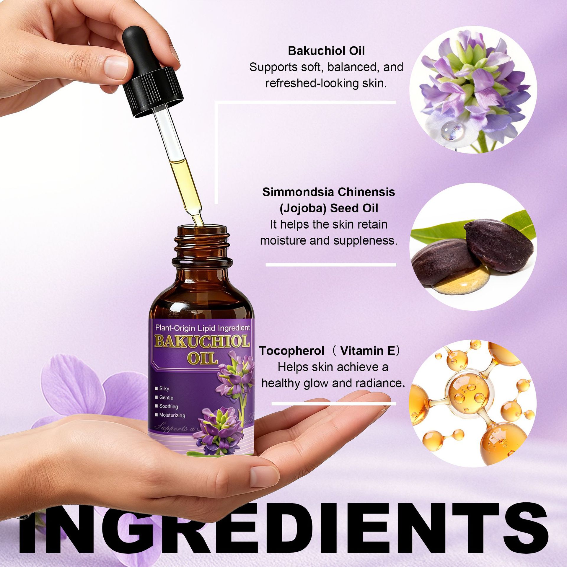 Bakuchiol Anti-Aging Face Oil  - огляд і ціна Bakuchiol Retinol Alternative