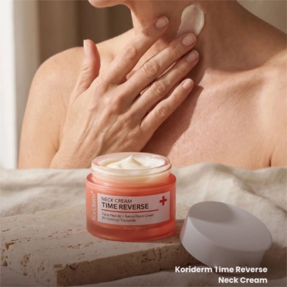 50ml Neck Cream Korean Korider - огляд і ціна Peptide Neck Cream
