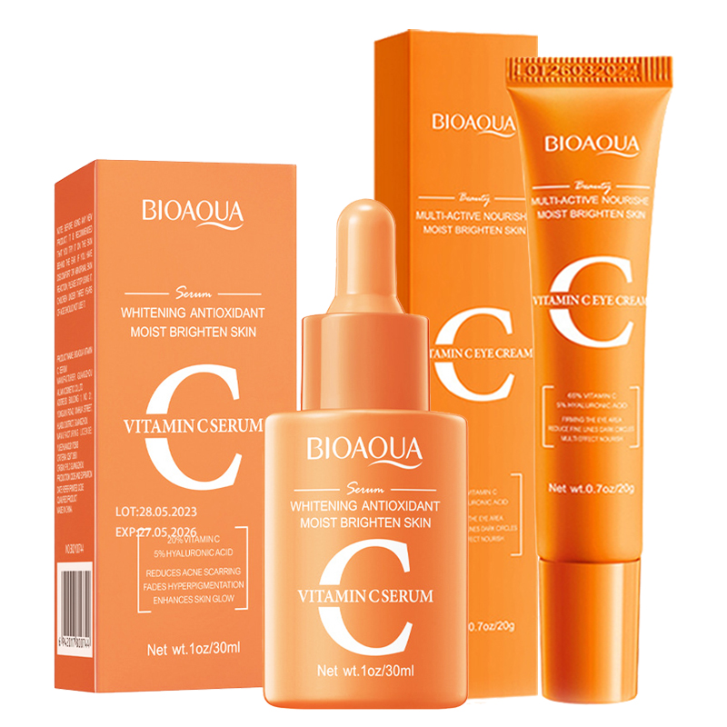 BIOAQUA Vitamin C Skin Care Ki - огляд і ціна Caffeine Eye Serum