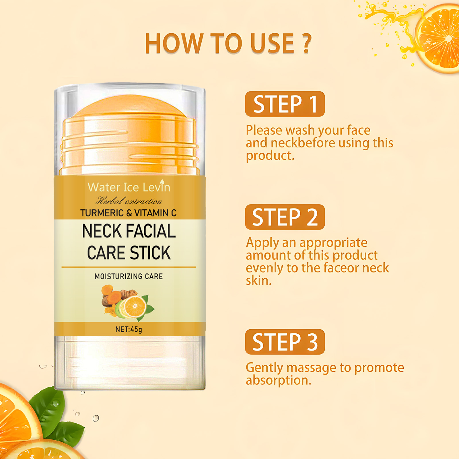 Turmeric&Vitamin C Neck Facia  - огляд і ціна Peptide Neck Cream