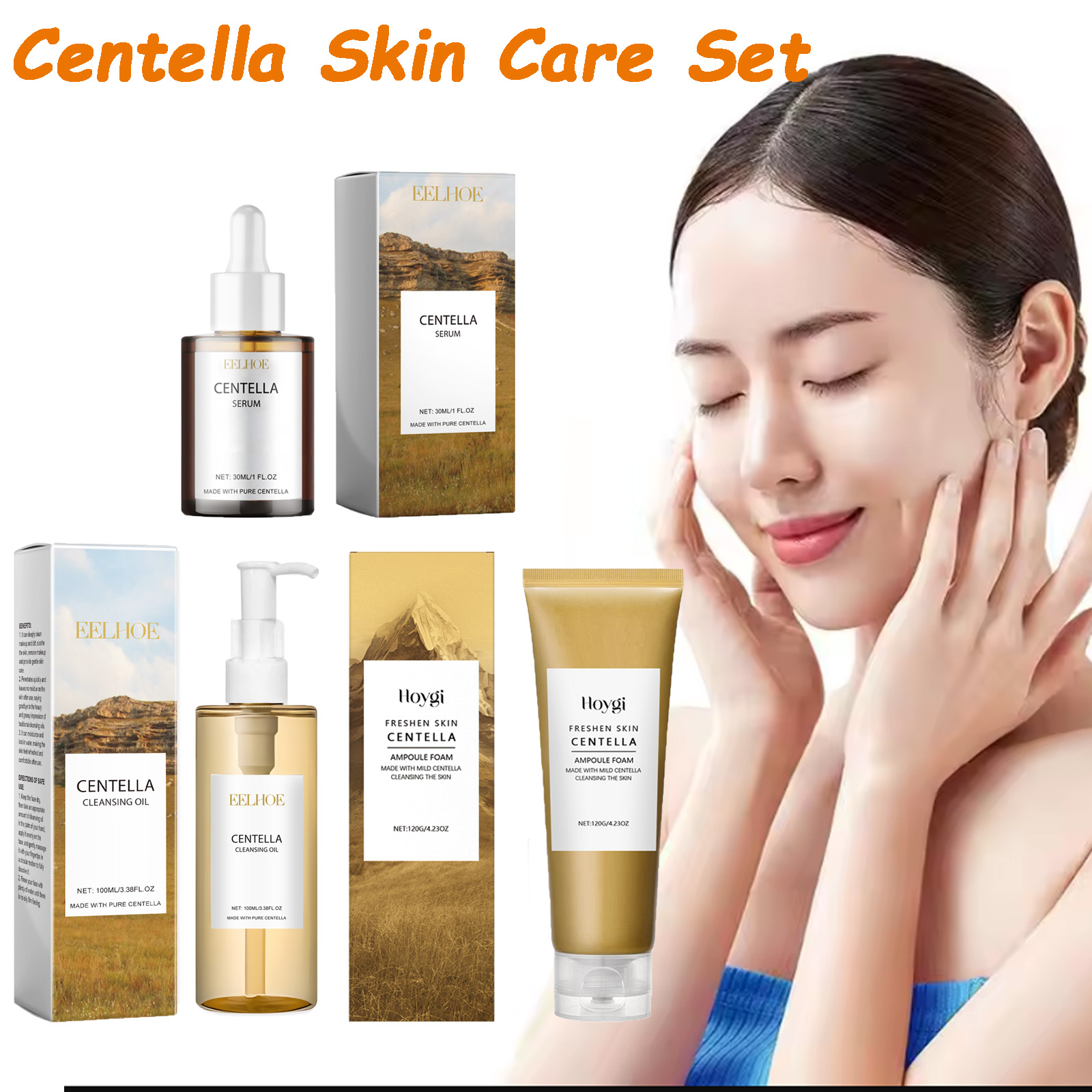Centella Skin Care Set Centell - огляд і ціна Skincare Garnier