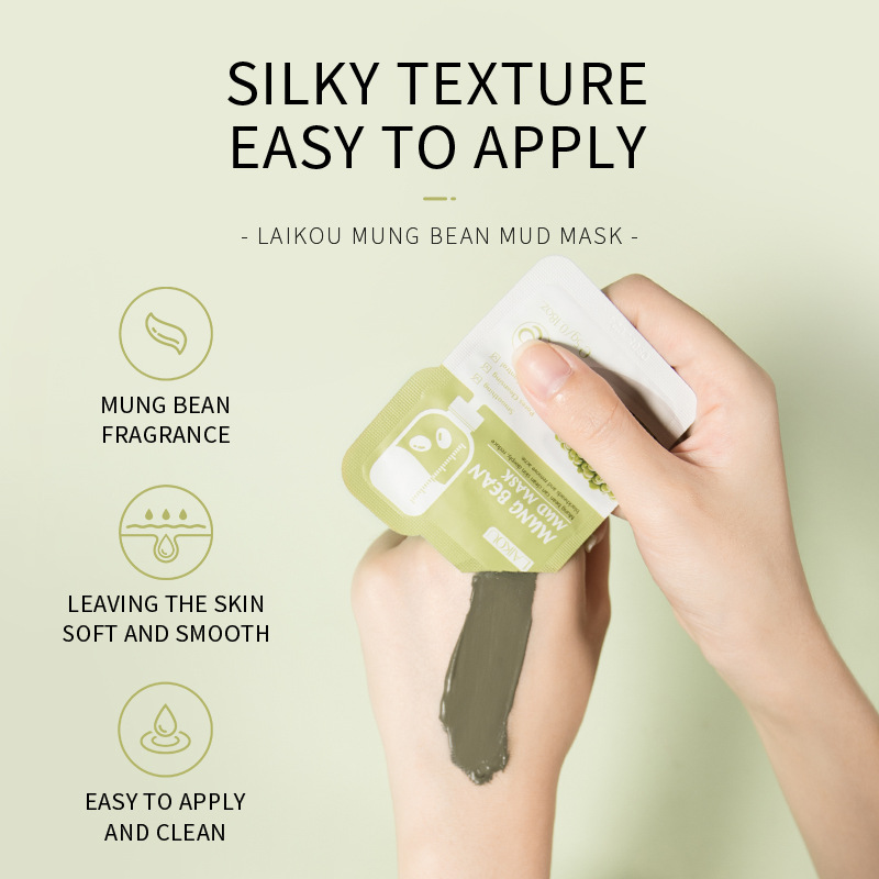 LAIKOU 5pcs Mud Mask Clay Mask - огляд і ціна Tea Tree Spot Treatment
