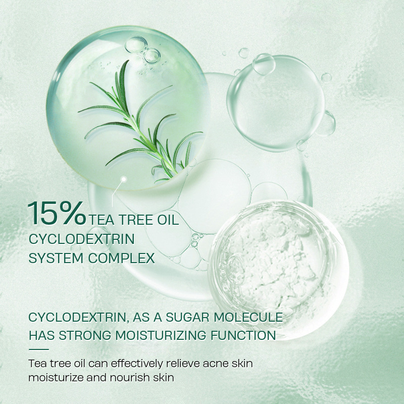 30pcs Tea Tree Mud Mask Deep C - огляд і ціна Tea Tree Spot Treatment