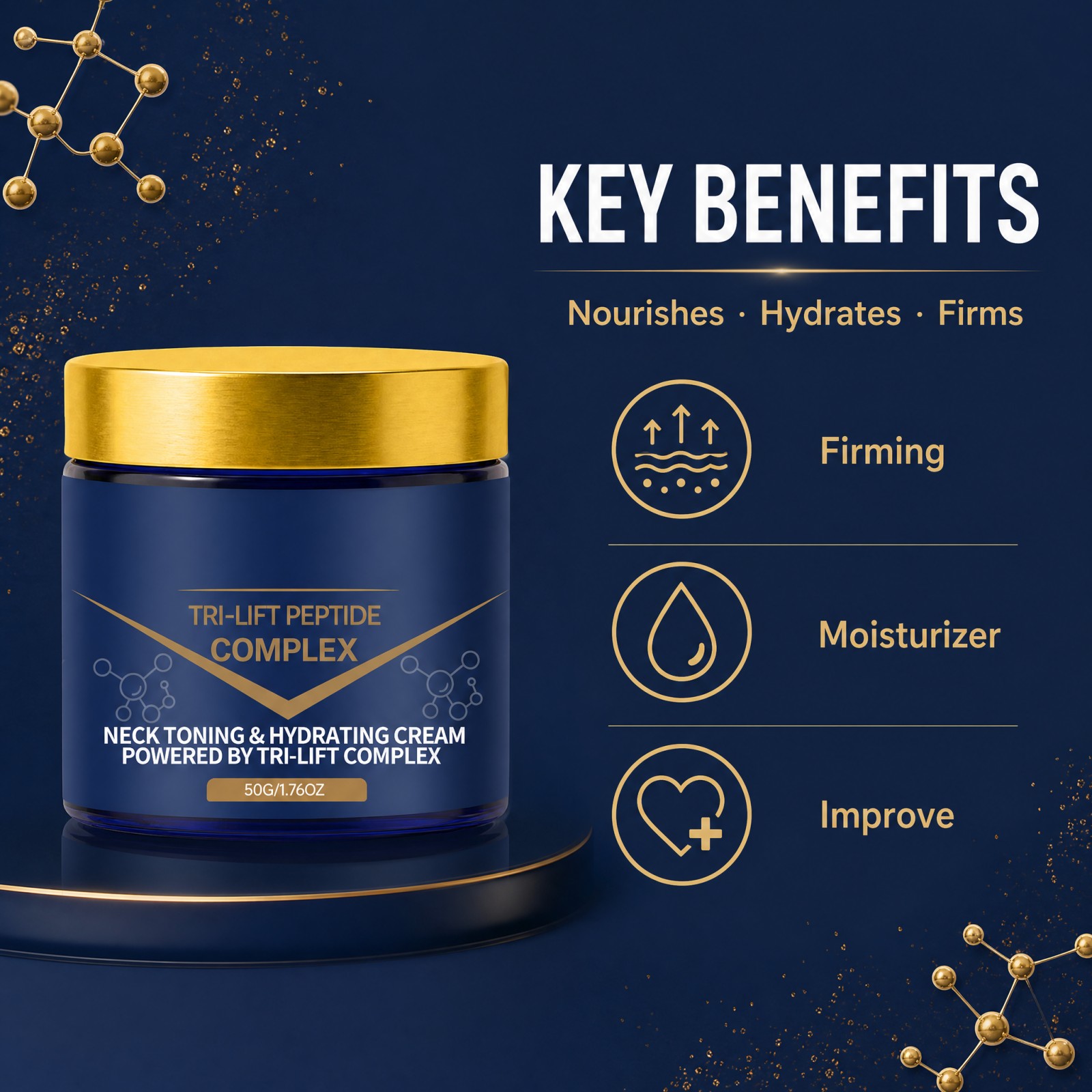 Tri Lift Peptide Neck Firming  - огляд і ціна Peptide Neck Cream