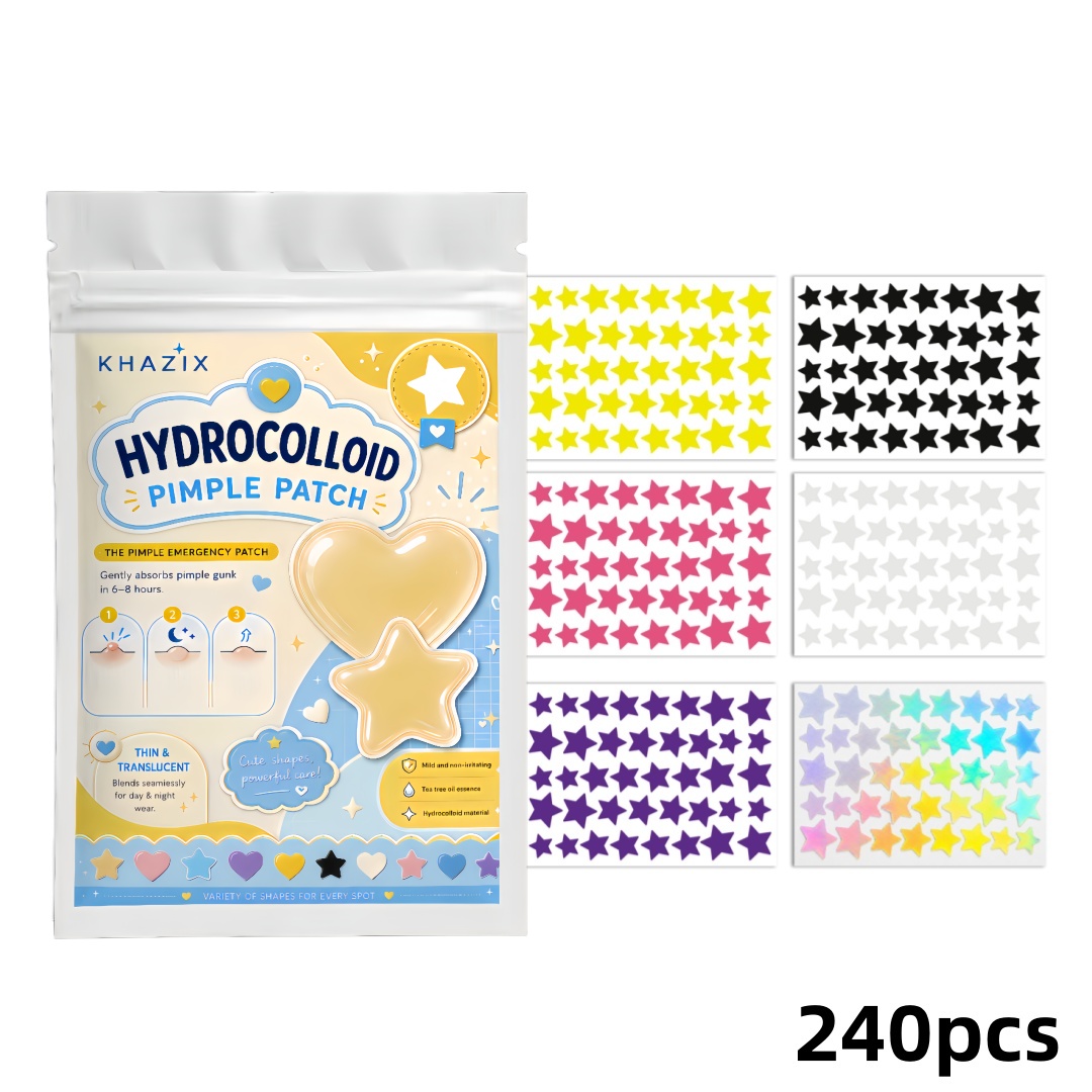 240pcs Star Pimple Patches For - огляд і ціна Hydrocolloid Acne Patch