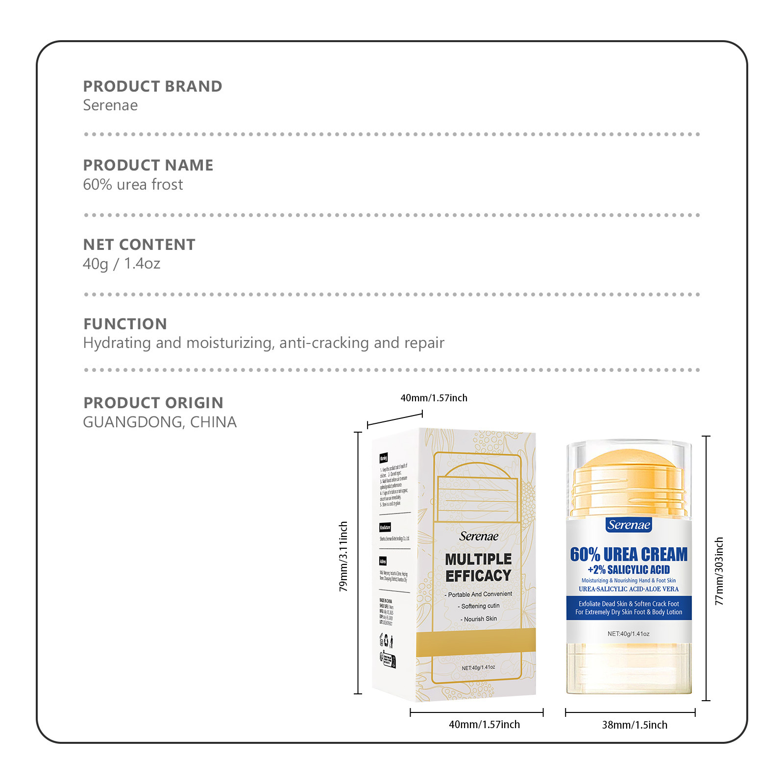 60% Urea Foot Cream + 2% Salic - огляд і ціна Azelaic Acid Cream