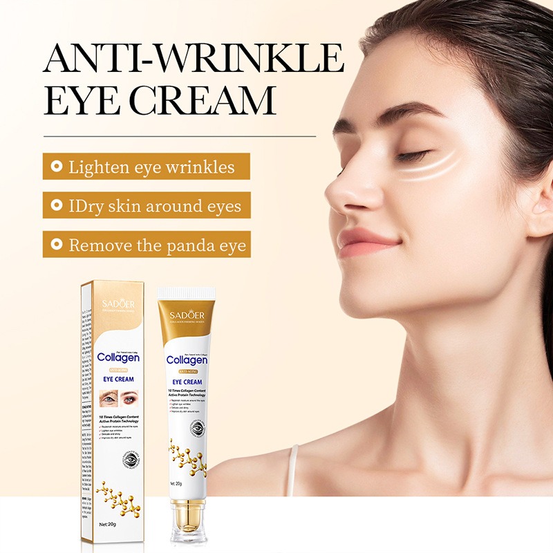 SADOER Collagen Skin Care Sets - огляд і ціна Caffeine Eye Serum