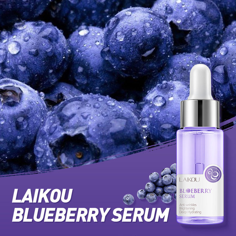 LAIKOU Blueberry Facial Serum  - огляд і ціна Skincare Garnier