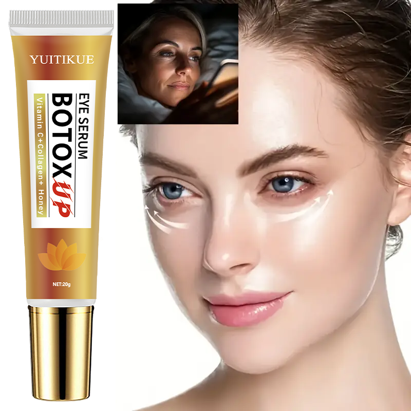 YUITIKUE Vitamin C & Collagen  - огляд і ціна Caffeine Eye Serum