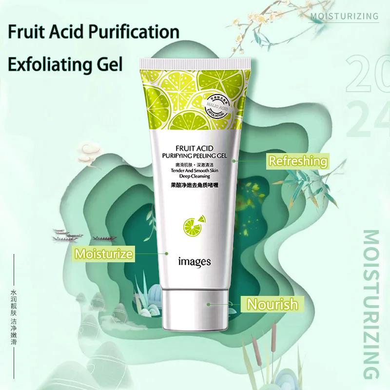 Natural Fruit Acid Peeling Gel - огляд і ціна Peptide Neck Cream