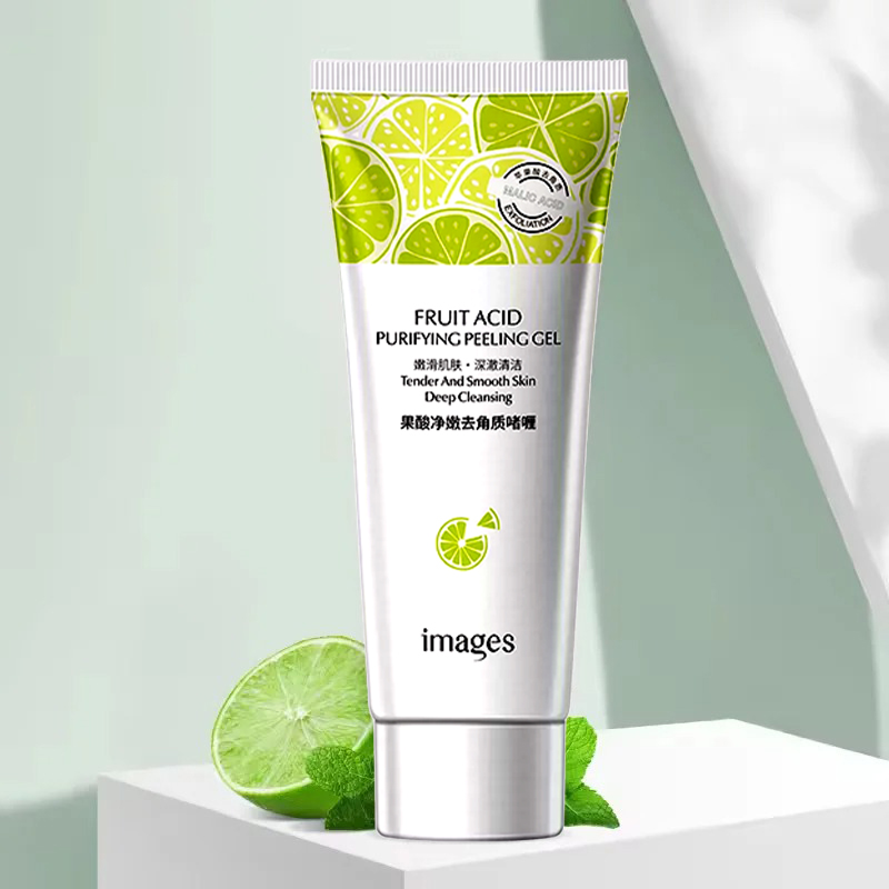 Natural Fruit Acid Peeling Gel - огляд і ціна Peptide Neck Cream