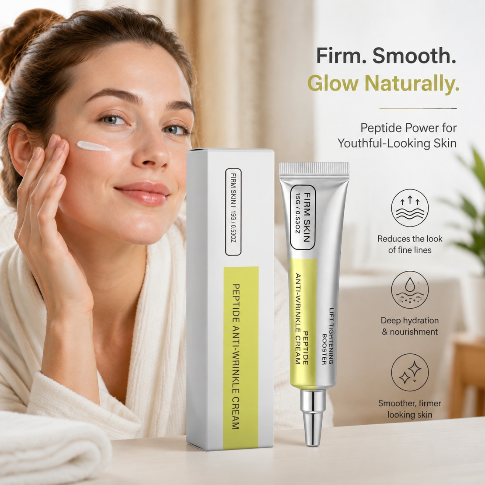 Peptide Retinol Face Cream Fir - огляд і ціна Peptide Neck Cream