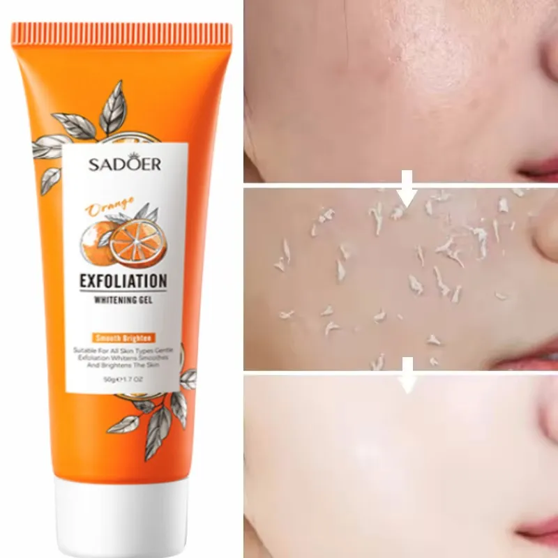 Orange Exfoliating Peeling Gel - огляд і ціна Peptide Neck Cream
