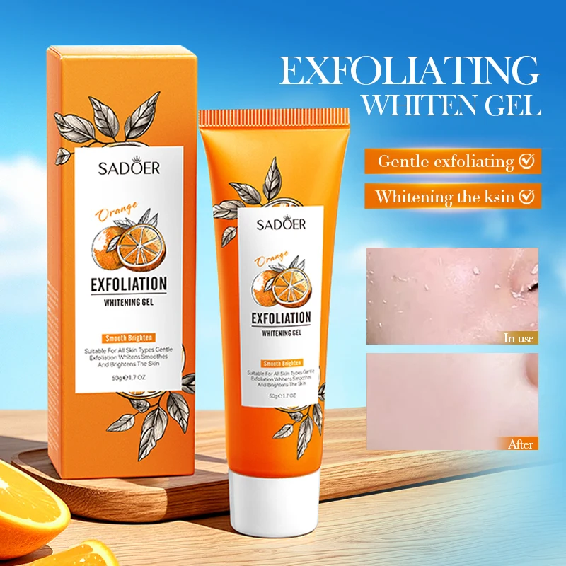 Orange Exfoliating Peeling Gel - огляд і ціна Peptide Neck Cream