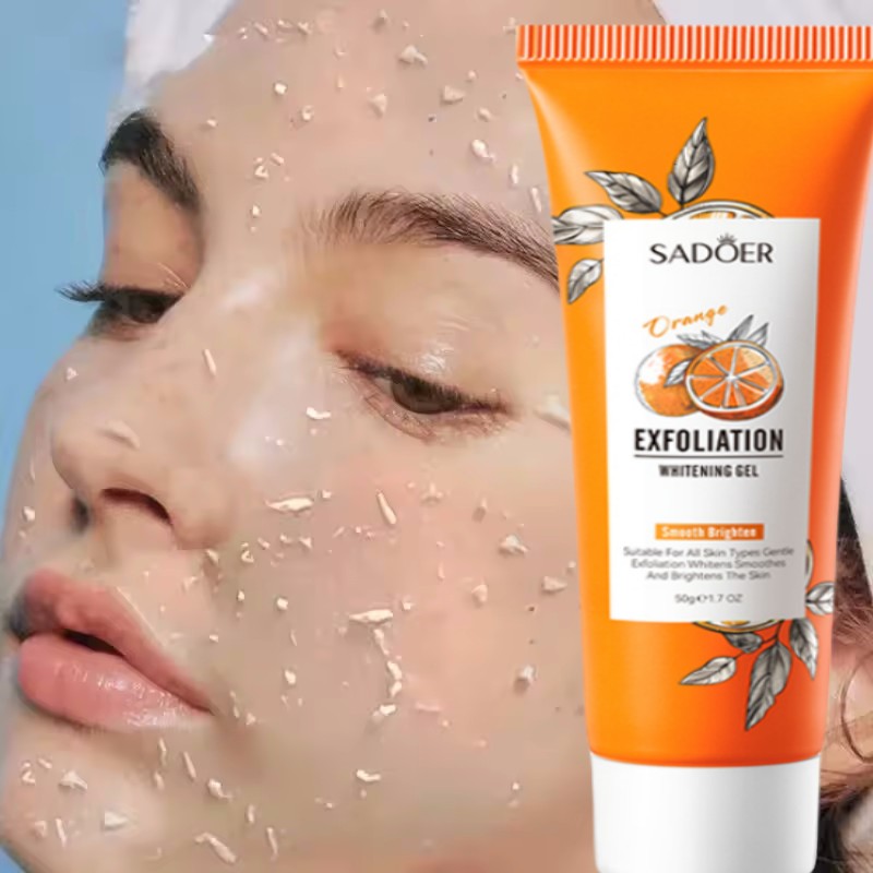 Orange Exfoliating Peeling Gel - огляд і ціна Peptide Neck Cream