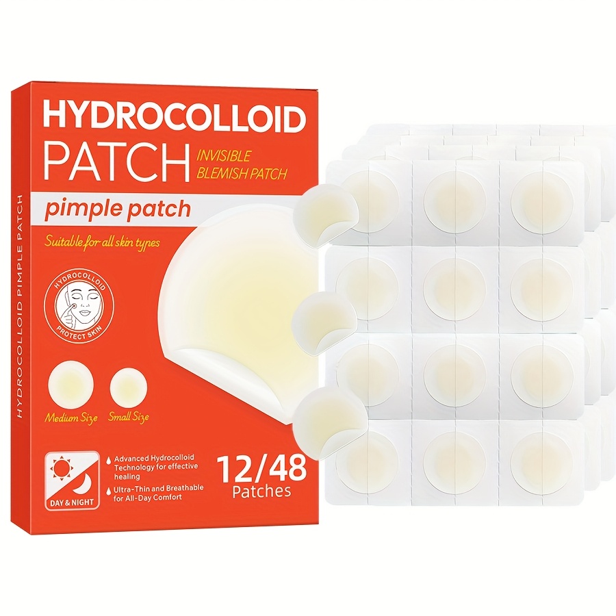 48 PCS Hydrocolloid Acne Patch - огляд і ціна Hydrocolloid Acne Patch