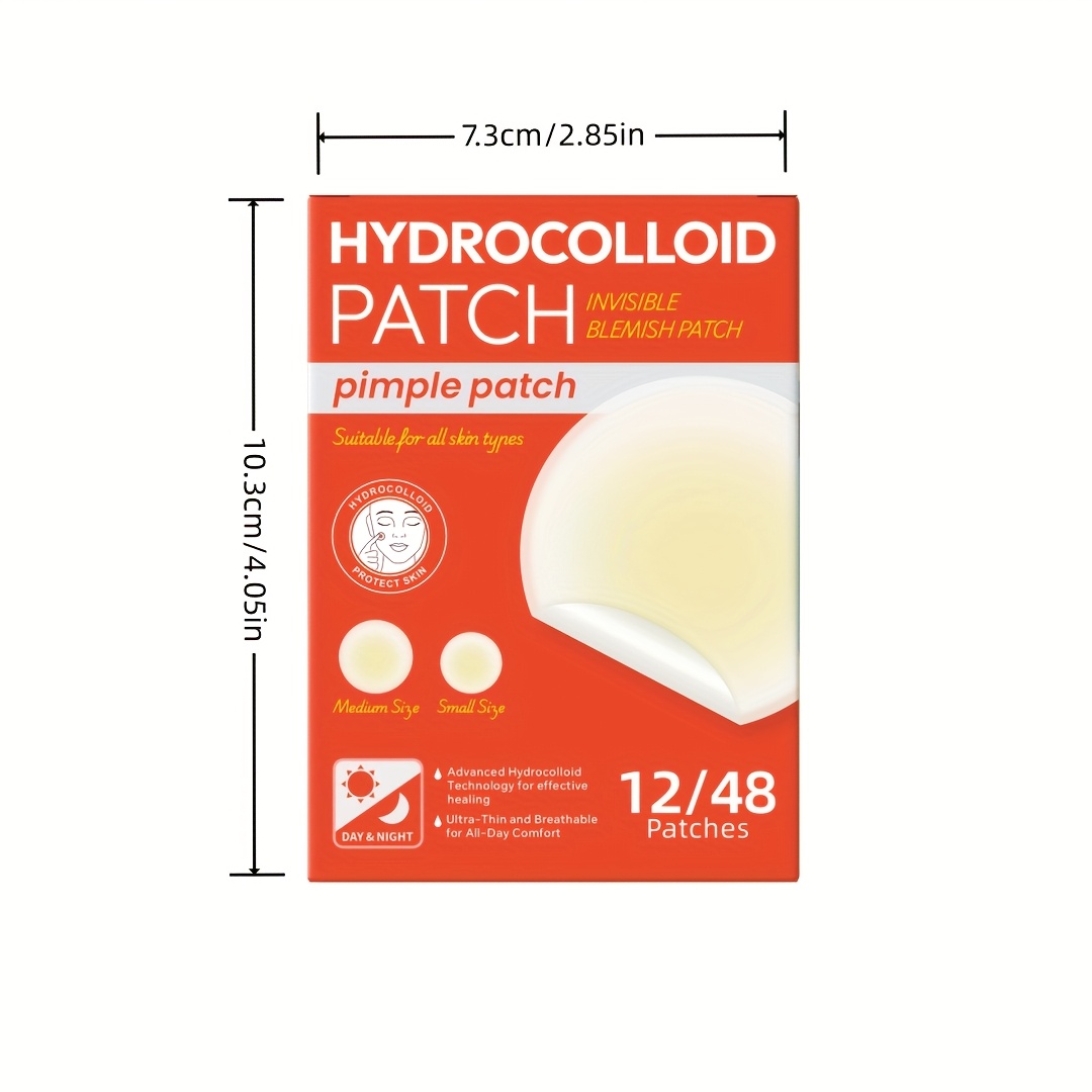 48 PCS Hydrocolloid Acne Patch - огляд і ціна Hydrocolloid Acne Patch