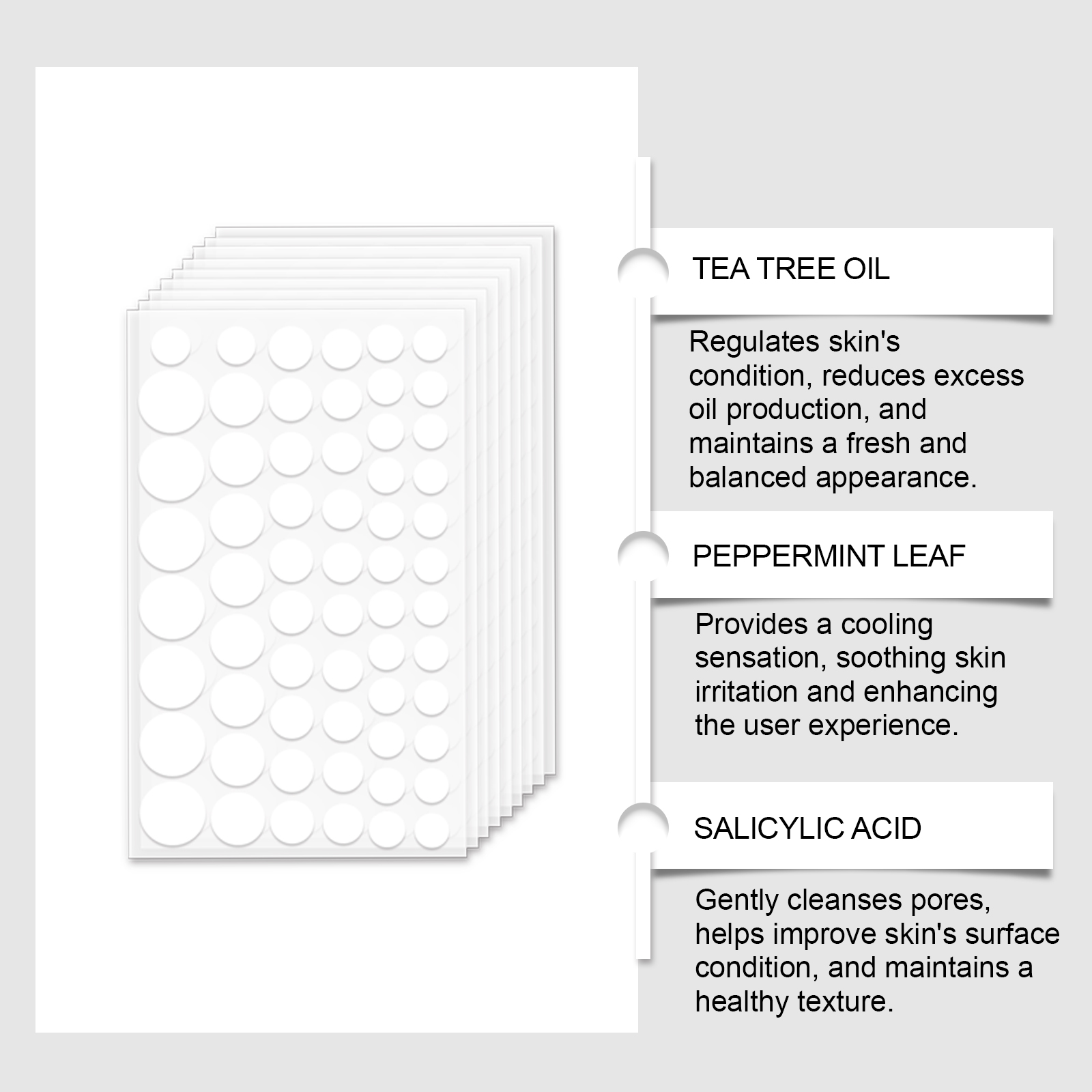 Invisible Hydrocolloid Acne Pa - огляд і ціна Tea Tree Spot Treatment